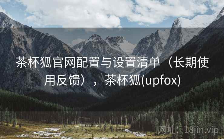 茶杯狐官网配置与设置清单（长期使用反馈），茶杯狐(upfox)